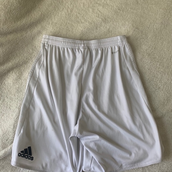 White Basketball Shorts - Picture 2 of 3